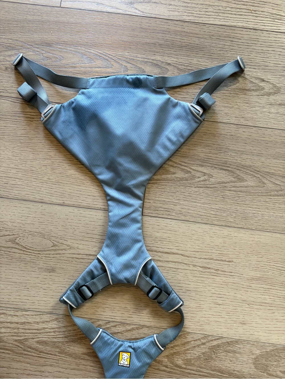 Ruffwear Load Up Dog Car Harness – Blue/Gray – Size M